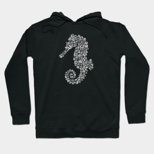 Floral Sea Horse Hoodie